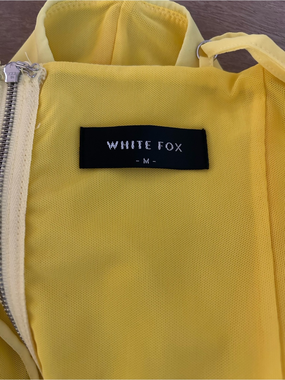 White Fox Boutique Yellow Floral-Accent Bustier Camisole - Picture 3 of 6